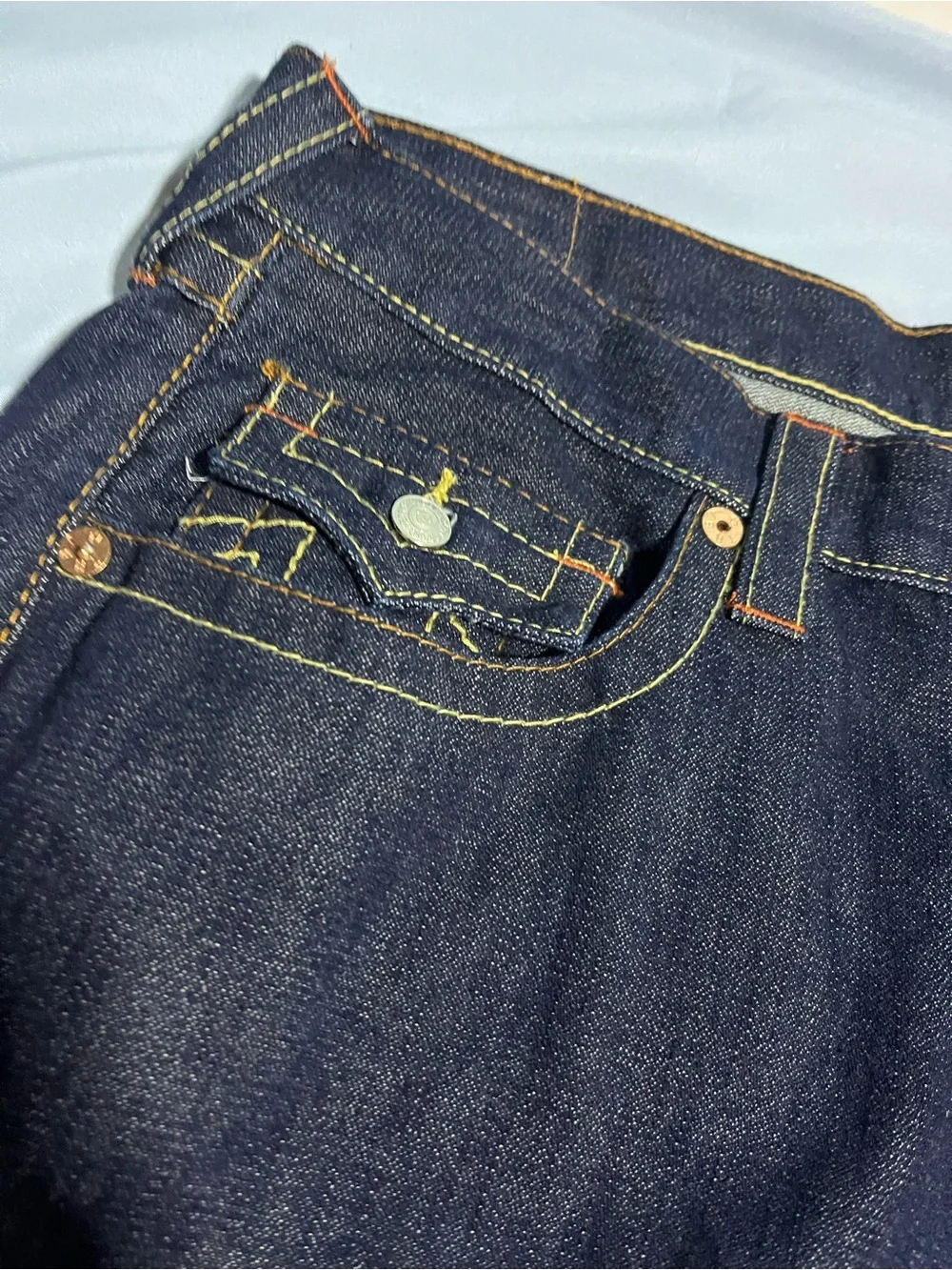 NWT Vintage True Religion Dark Wash Denim Jeans